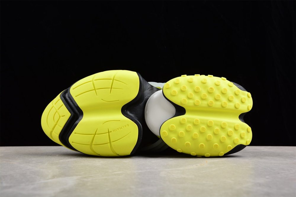 Balmain Unicorn Low-Top 'Black Yellow' - Image 2