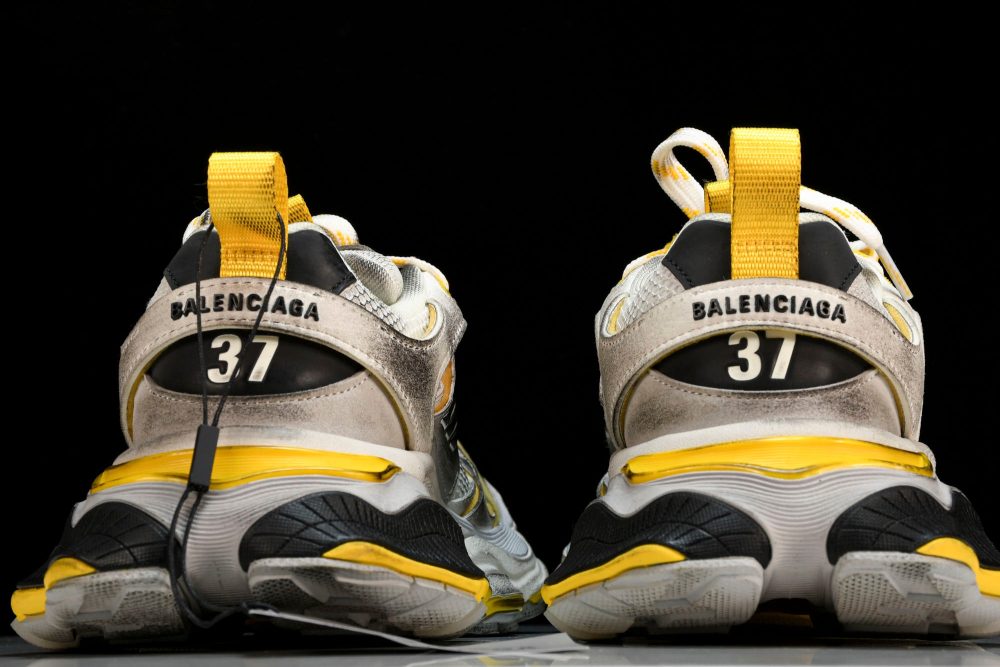 Cargo Sneaker 'White Yellow' - Image 7