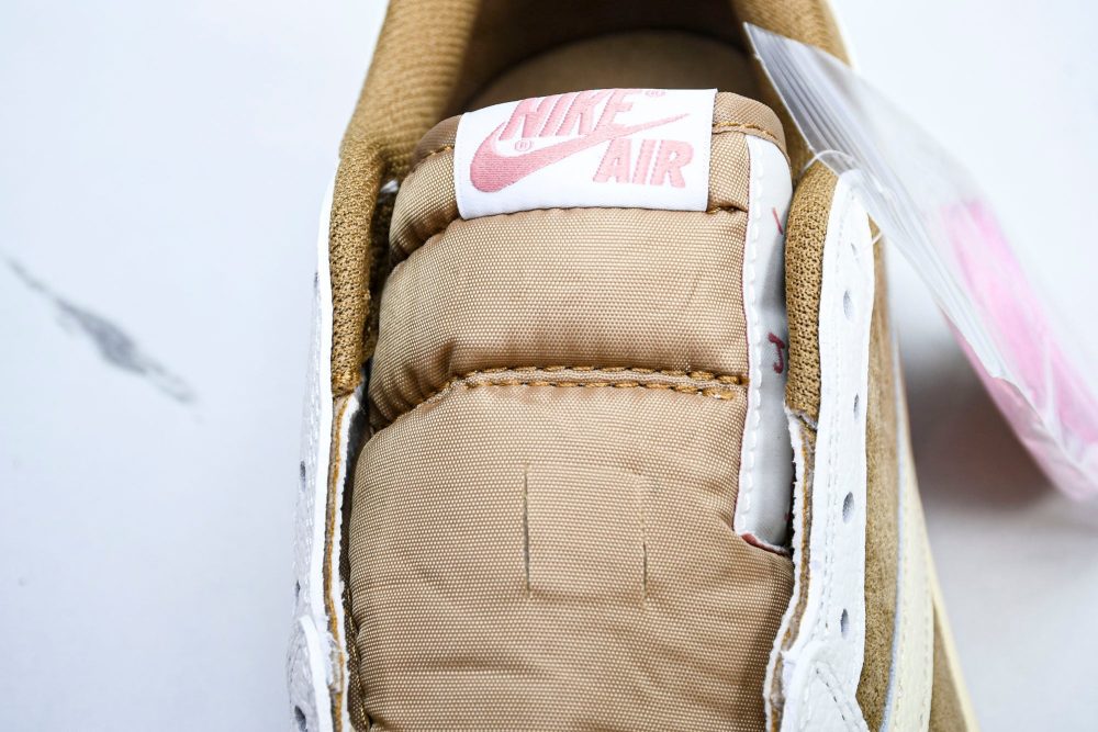 Travis Scott AJ1 Retro Low OG 'Sail Shy Pink' - Image 11