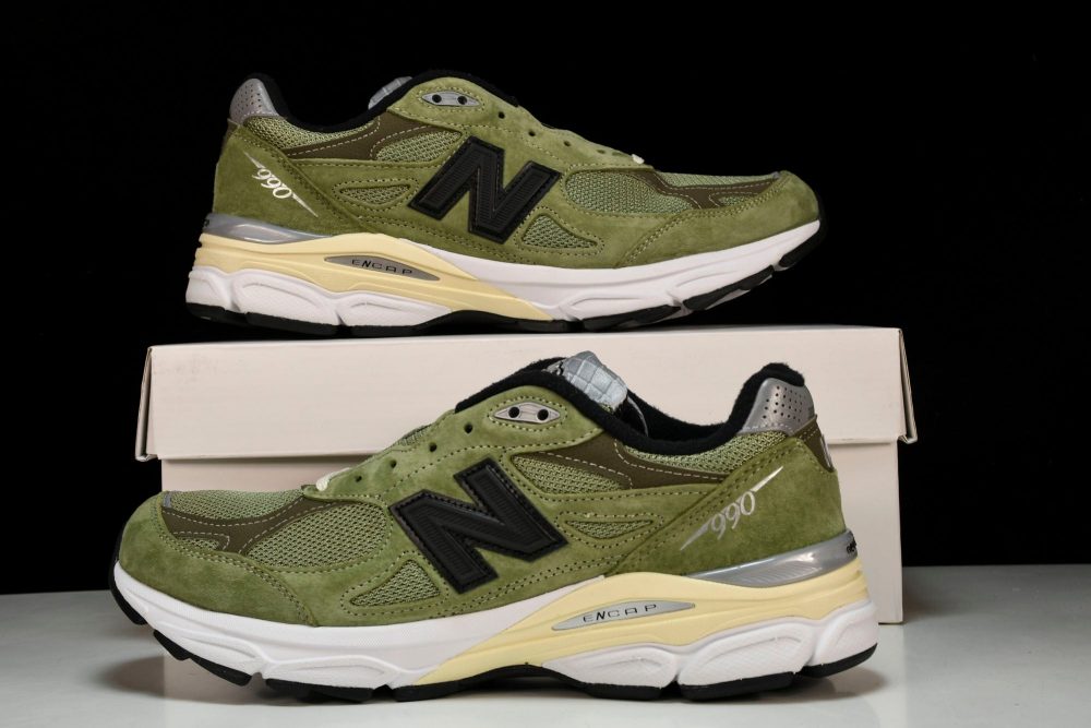 NB 990v3 x JJJJound 'Olive' - Image 26
