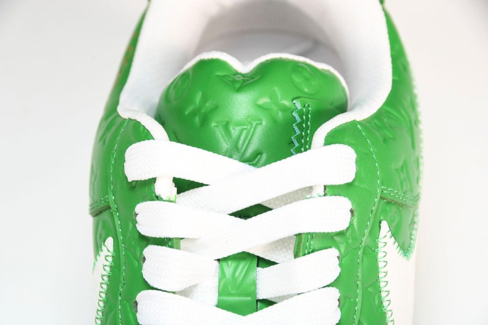 Louis Vuittоп x AF1 by Virgil Abloh 'Green' - Image 11