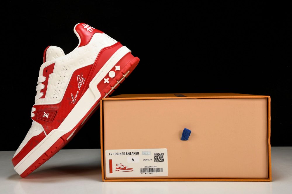 Louis Vuittоп Trainer Low 'Signature Red' - Image 27