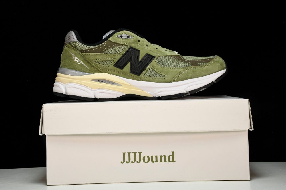 NB 990v3 x JJJJound 'Olive' - Image 27