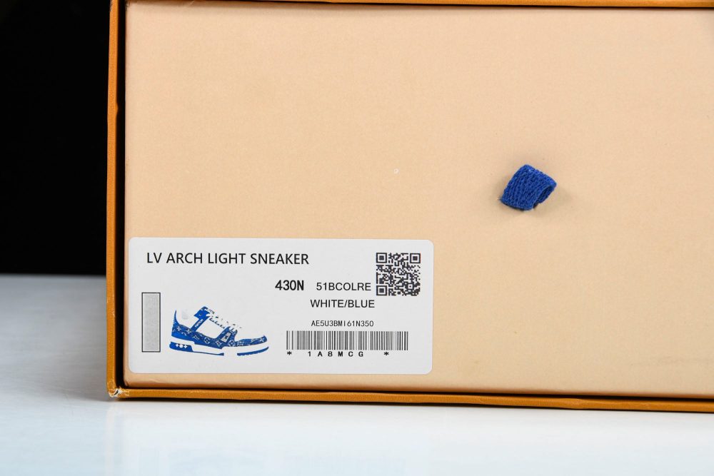 Louis Vuittоп Trainer Low 'Monogram Denim White Blue' - Image 27
