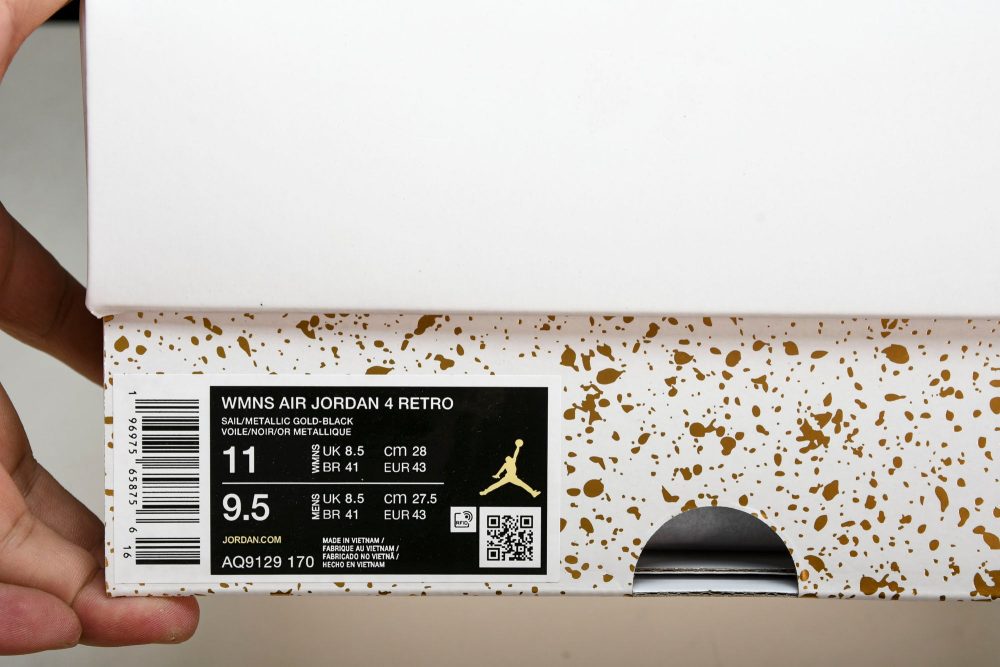AJ4 Retro 'Metallic Gold' - Image 33