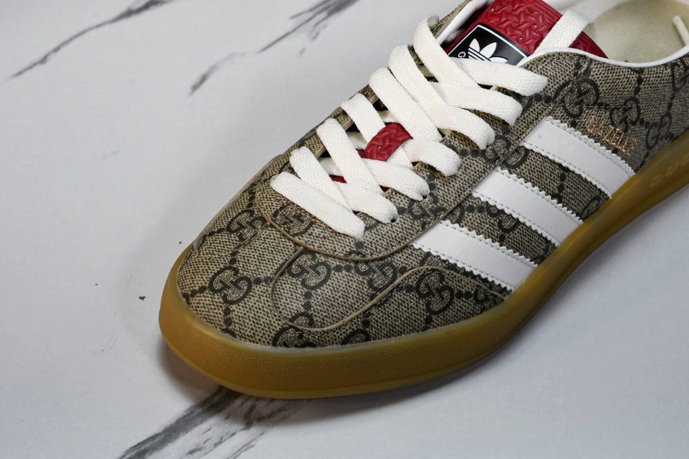 Guссi x Gazelle 'Beige GG Monogram' - Image 9