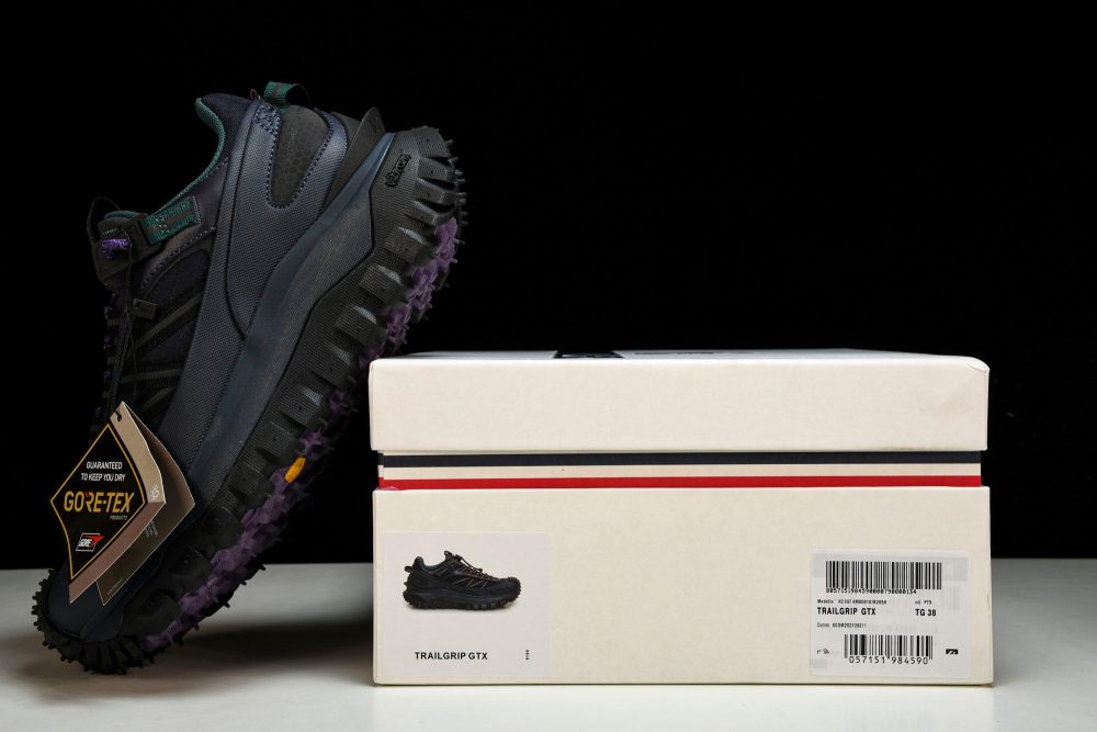 Moncler Trailgrip GTX 'Blue Purple Black' - Image 25