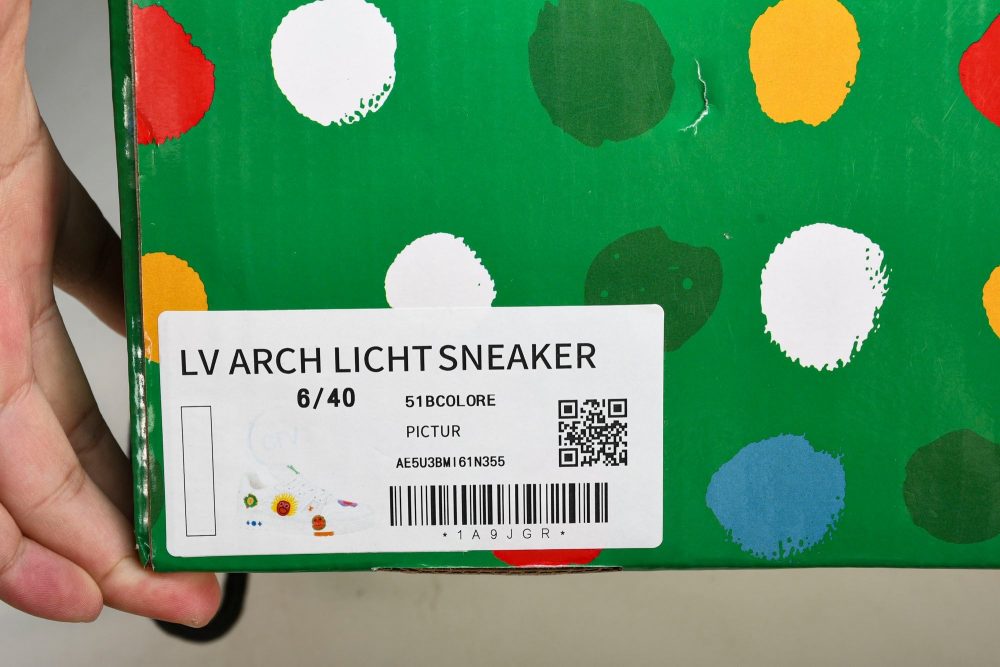 Louis Vuittоп Trainer Low by Yayoi Kusama 'White Print' - Image 33