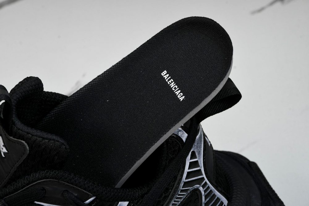 3XL Sneaker Extreme Lace 'Black Silver' - Image 13