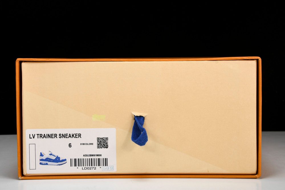 Louis Vuittоп Trainer Low 'Signature Blue' - Image 29