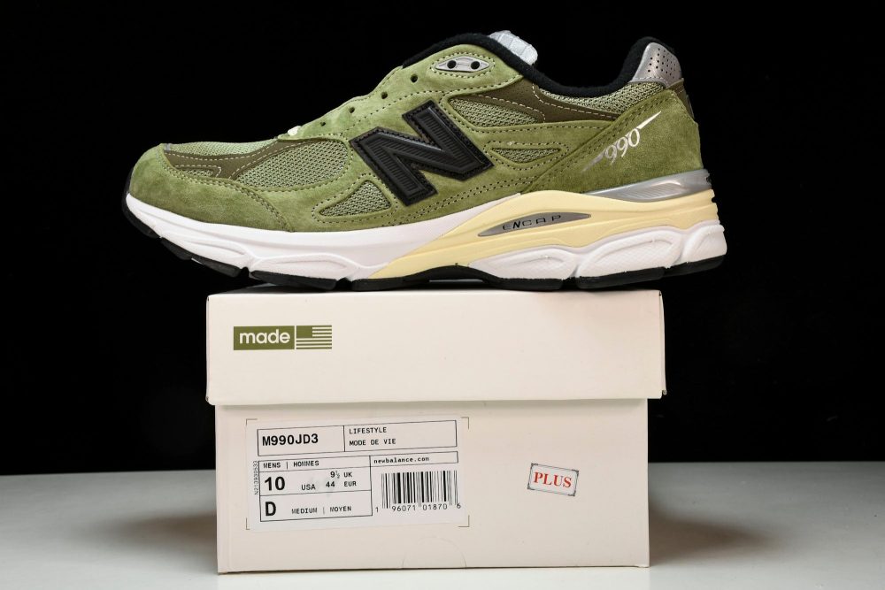 NB 990v3 x JJJJound 'Olive' - Image 29