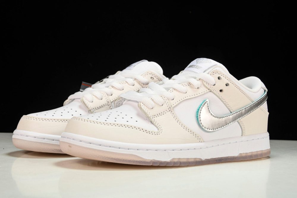 SB Dnk Low x Diamond Supply Co. 'White Diamond' - Image 2