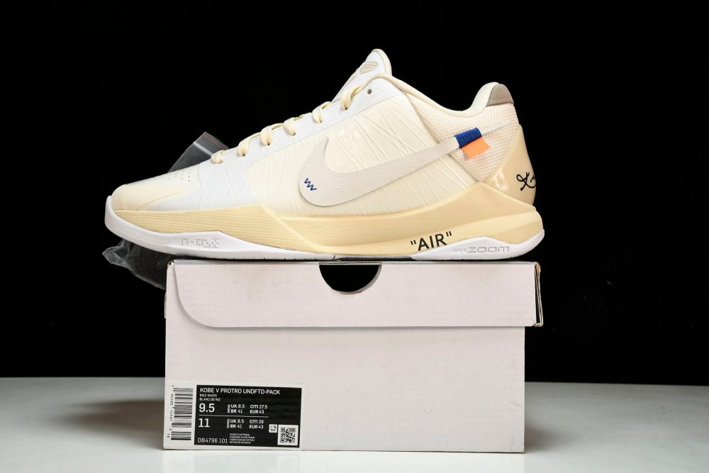 Kobe 5 Protro x Off-White 'White' (Unreleased PE) - Image 30