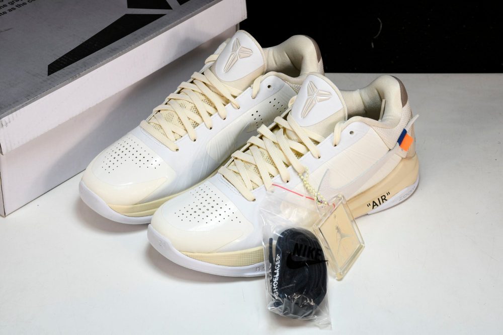 Kobe 5 Protro x Off-White 'White' (Unreleased PE) - Image 25