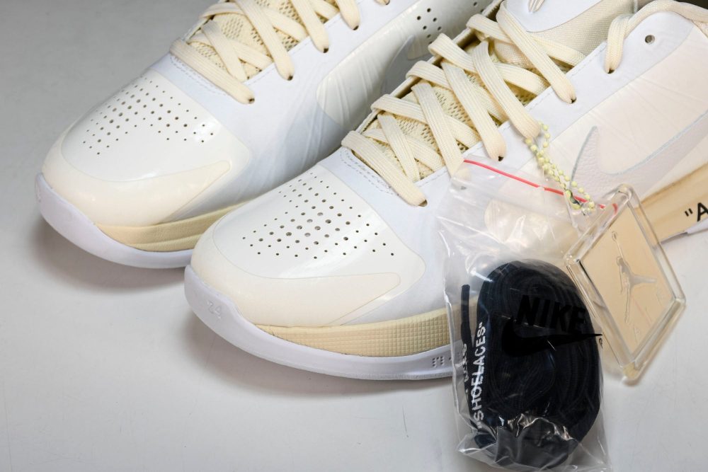 Kobe 5 Protro x Off-White 'White' (Unreleased PE) - Image 23