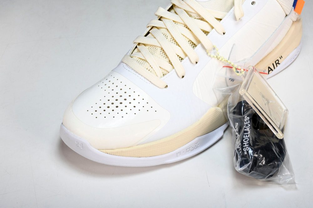 Kobe 5 Protro x Off-White 'White' (Unreleased PE) - Image 9
