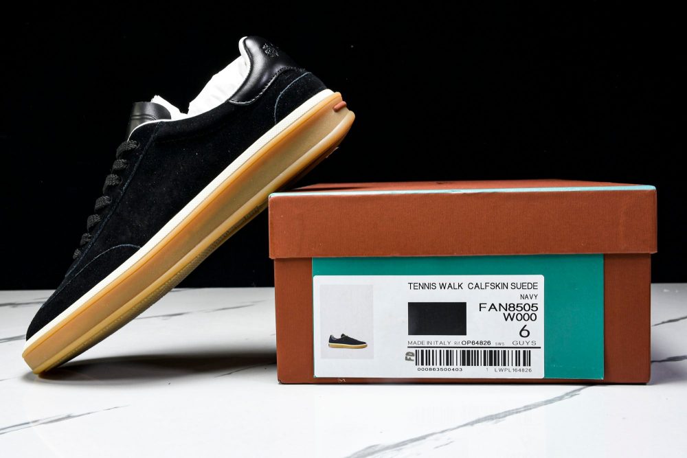 Loro Piana Tennis Walk 'Navy Black' - Image 24