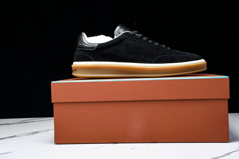 Loro Piana Tennis Walk 'Navy Black' - Image 23
