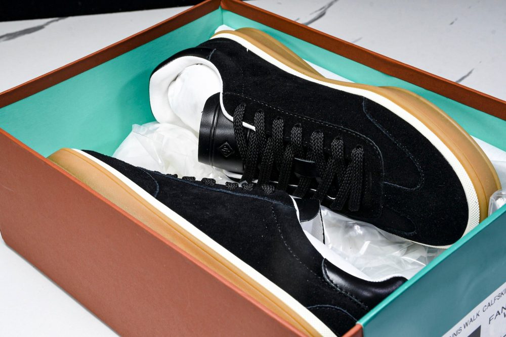 Loro Piana Tennis Walk 'Navy Black' - Image 35