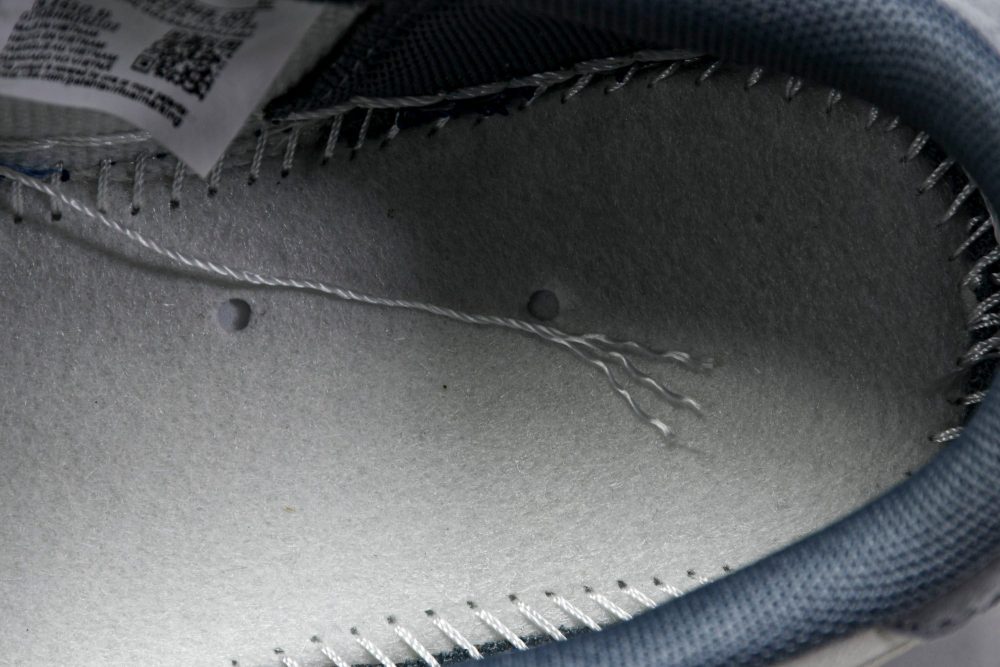 Travis Scott AJ1 Low x Stussy 'Grey White' (Custom) - Image 15
