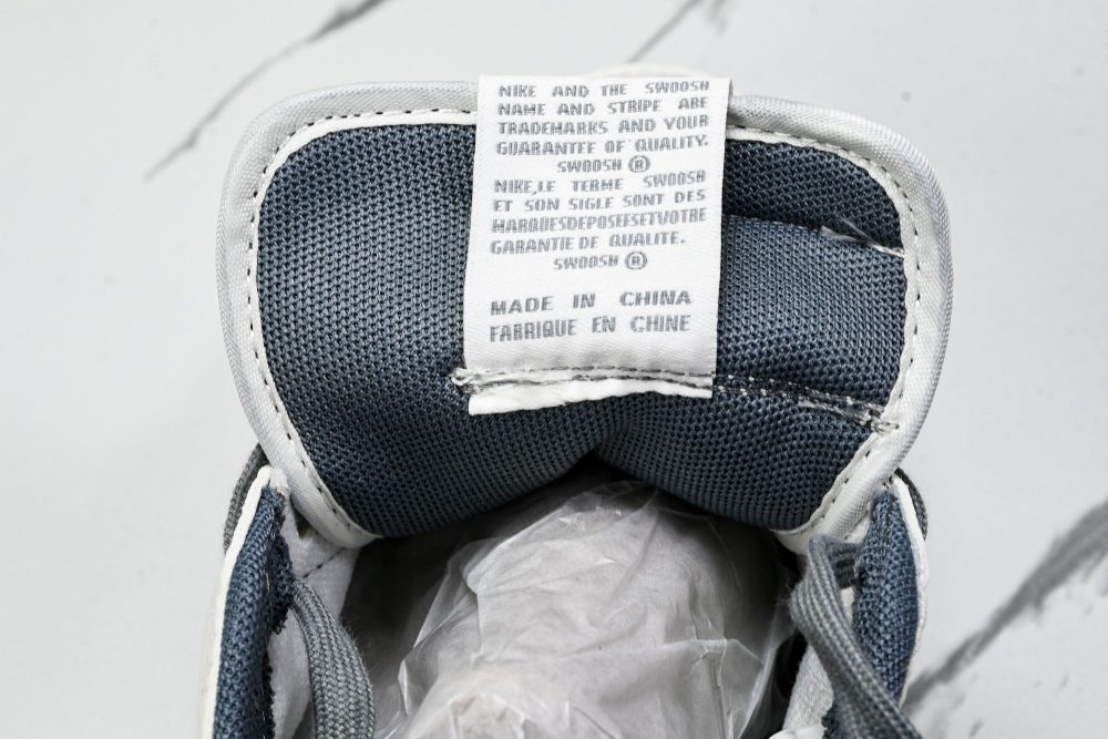Travis Scott AJ1 Low x Stussy 'Grey White' (Custom) - Image 12