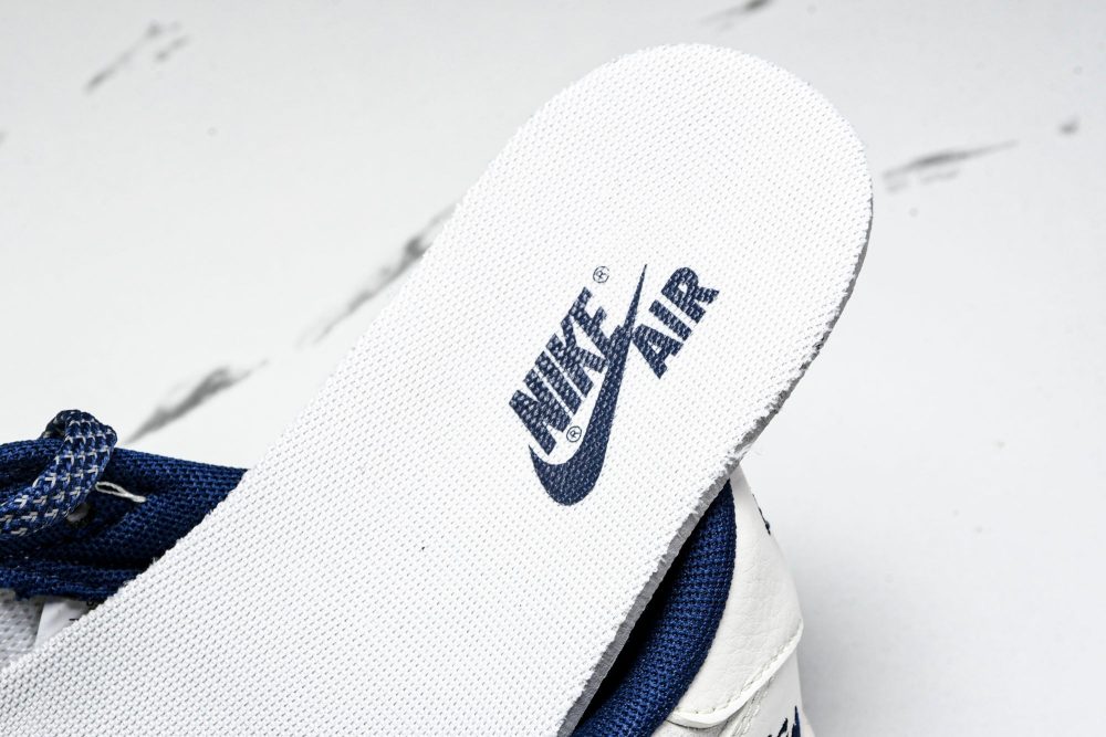 Travis Scott AJ1 Low x Stussy 'White Navy' (Custom) - Image 14