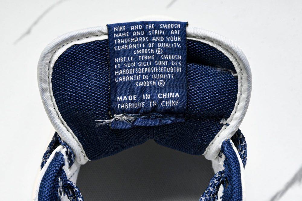 Travis Scott AJ1 Low x Stussy 'White Navy' (Custom) - Image 12