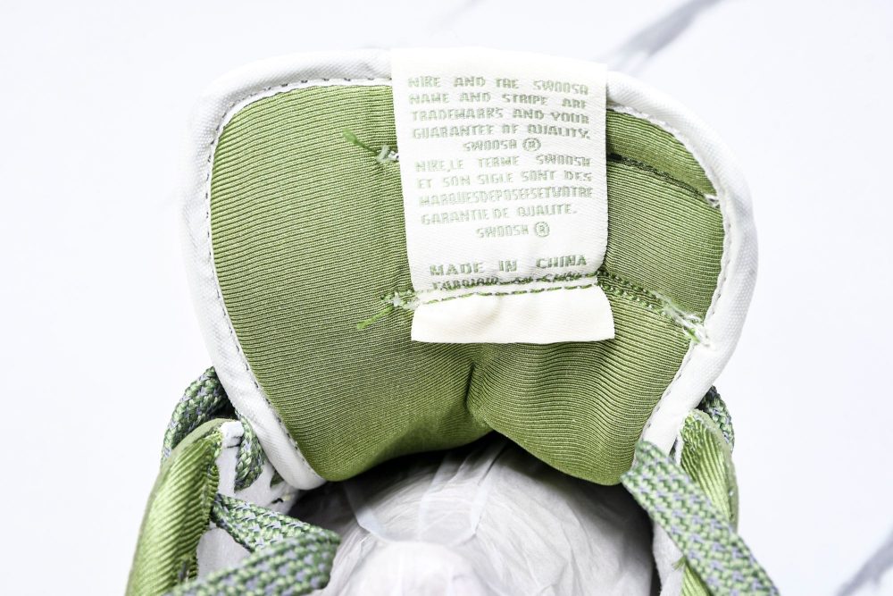 Travis Scott AJ1 Low x Stussy 'Green White' (Custom) - Image 12