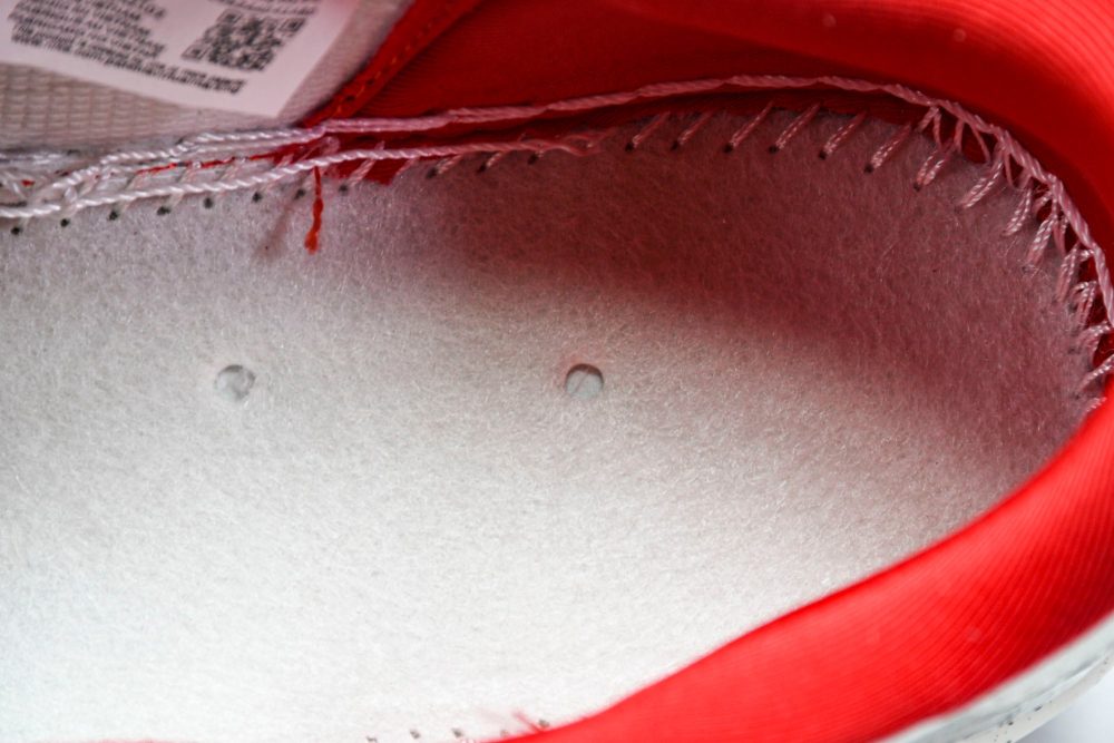 Travis Scott AJ1 Low x Stone Island 'White Red' (Custom) - Image 15