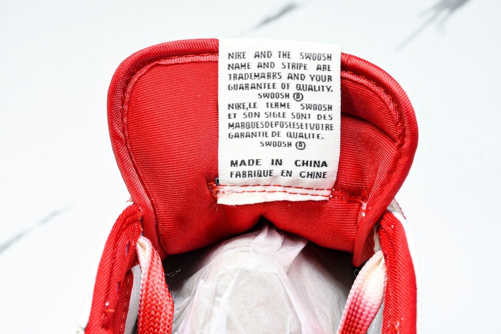 Travis Scott AJ1 Low x Stone Island 'White Red' (Custom) - Image 12