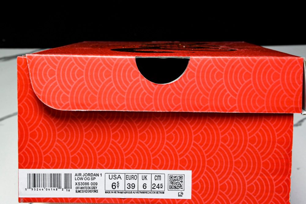 Travis Scott AJ1 Low x Year of The Snake 'White Grey' (Custom) - Image 30