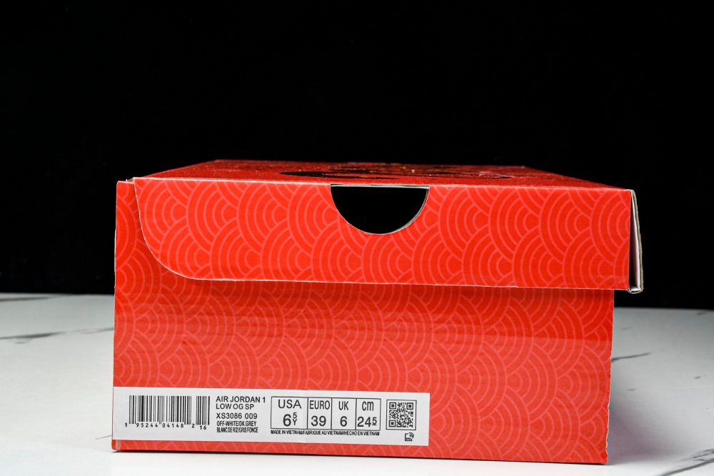 Travis Scott AJ1 Low x Year of The Snake 'White Grey' (Custom) - Image 28