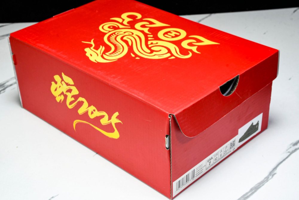 Travis Scott AJ1 Low x Year of The Snake 'Black Red' (Custom) - Image 29