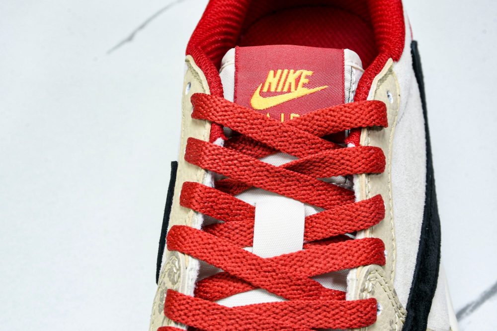 Travis Scott AJ1 Low x Year of The Snake 'Beige Red' (Custom) - Image 11