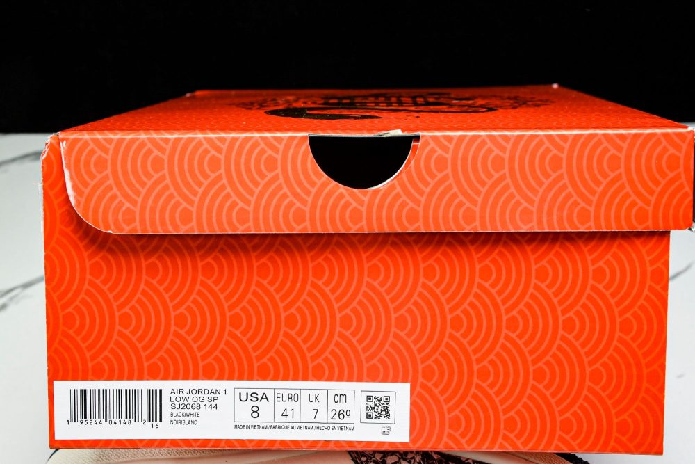 Travis Scott AJ1 Low x Year of The Snake 'Grey Black' (Custom) - Image 30