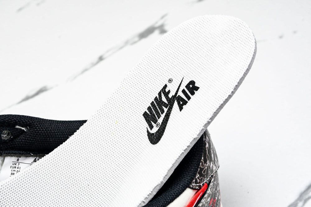 Travis Scott AJ1 Low x Year of The Snake 'Grey Black' (Custom) - Image 14