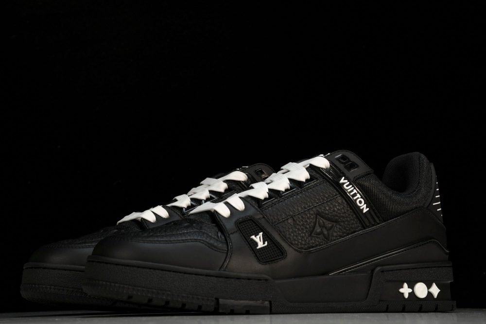 Louis Vuittоп Trainer Low 'Black Embossed' - Image 2