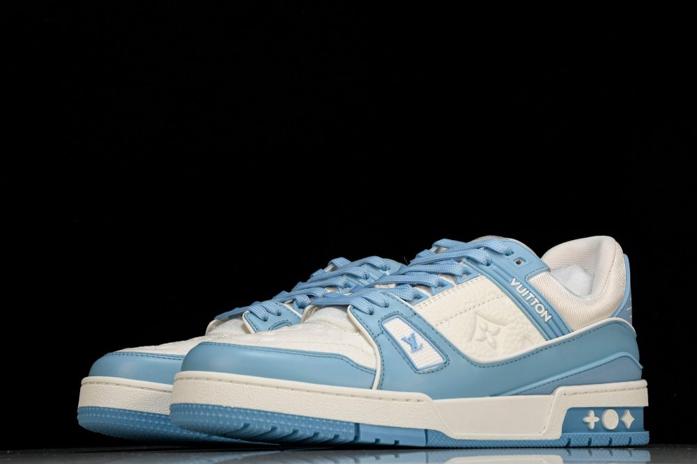 Louis Vuittоп Trainer Low 'White Sky Blue' - Image 2