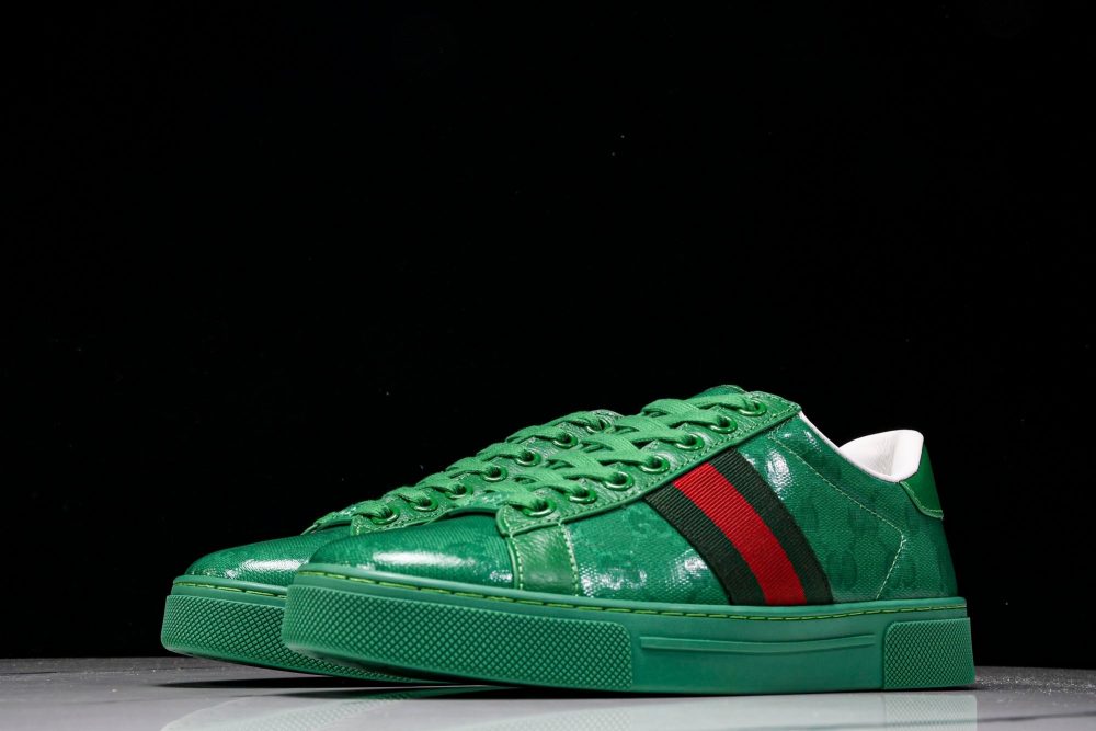 Guссi Ace Web 'Green Monogram' - Image 2