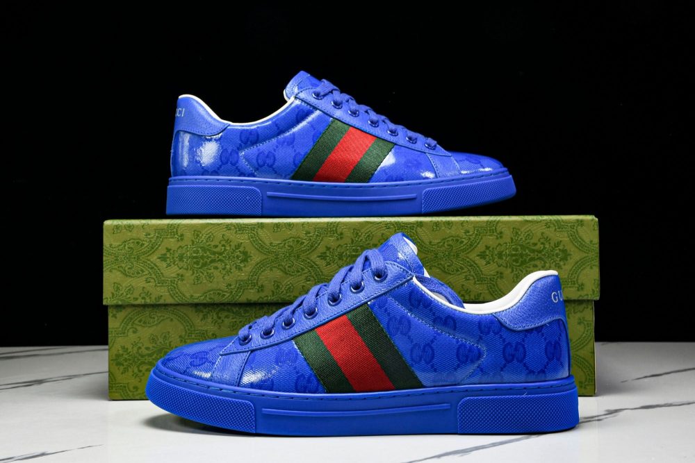 Guссi Ace Web 'Blue Monogram' - Image 22