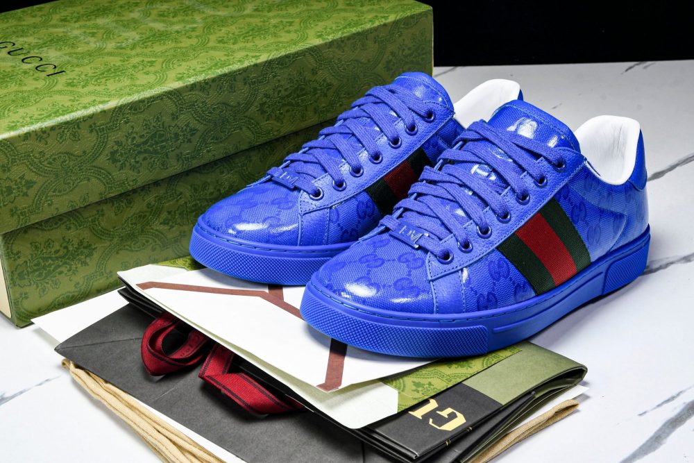 Guссi Ace Web 'Blue Monogram' - Image 21