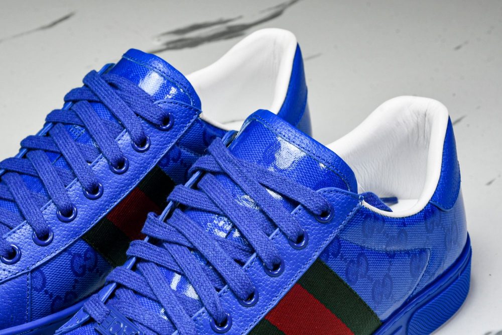 Guссi Ace Web 'Blue Monogram' - Image 20