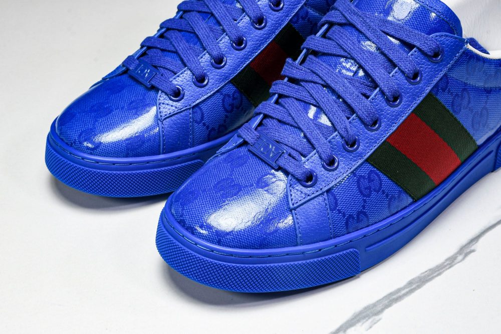Guссi Ace Web 'Blue Monogram' - Image 19