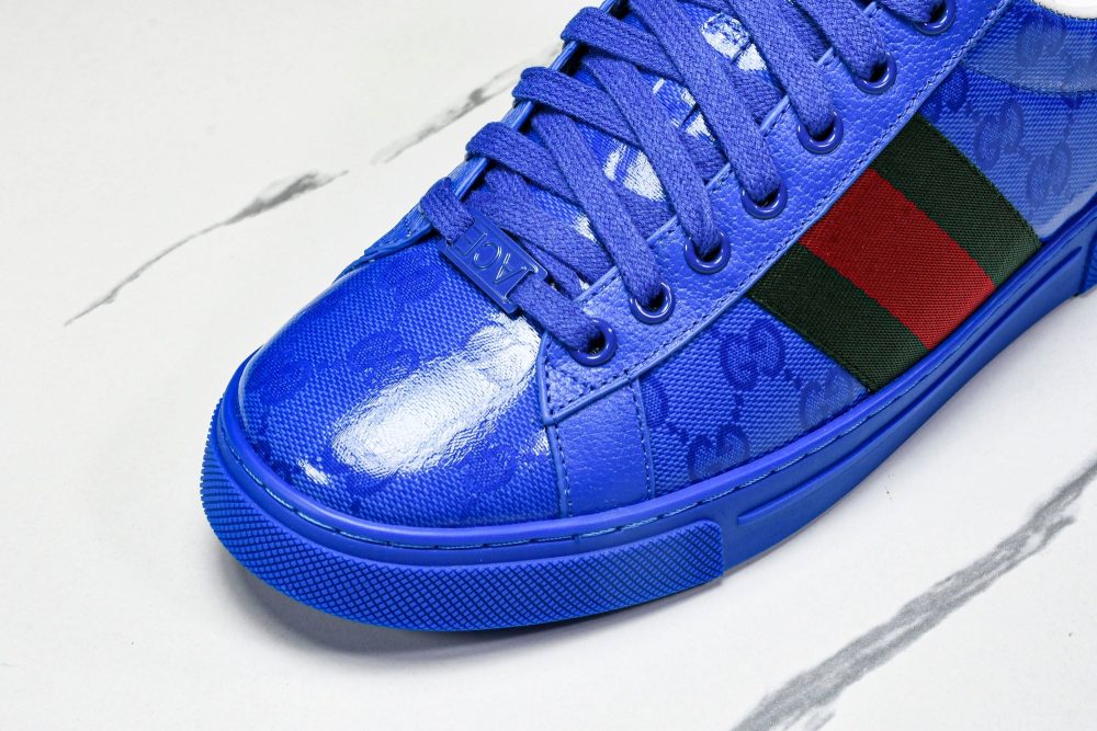 Guссi Ace Web 'Blue Monogram' - Image 9