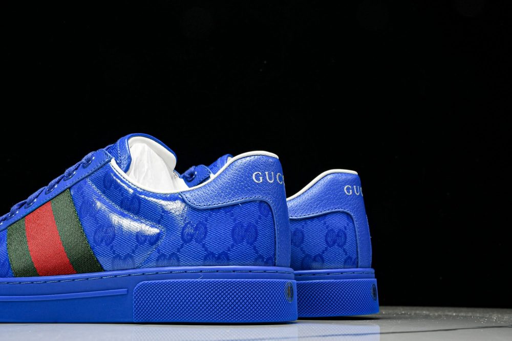 Guссi Ace Web 'Blue Monogram' - Image 8