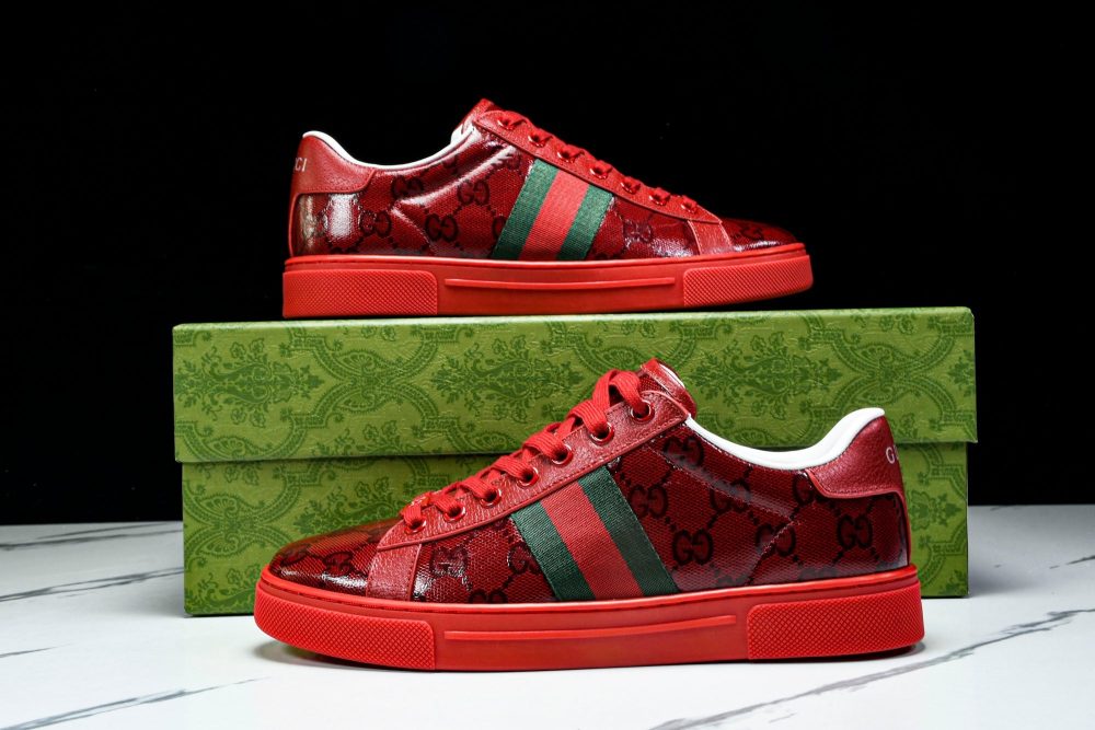 Guссi Ace Web 'Red Monogram' - Image 20