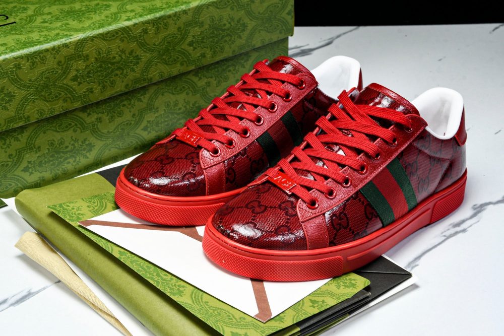 Guссi Ace Web 'Red Monogram' - Image 19