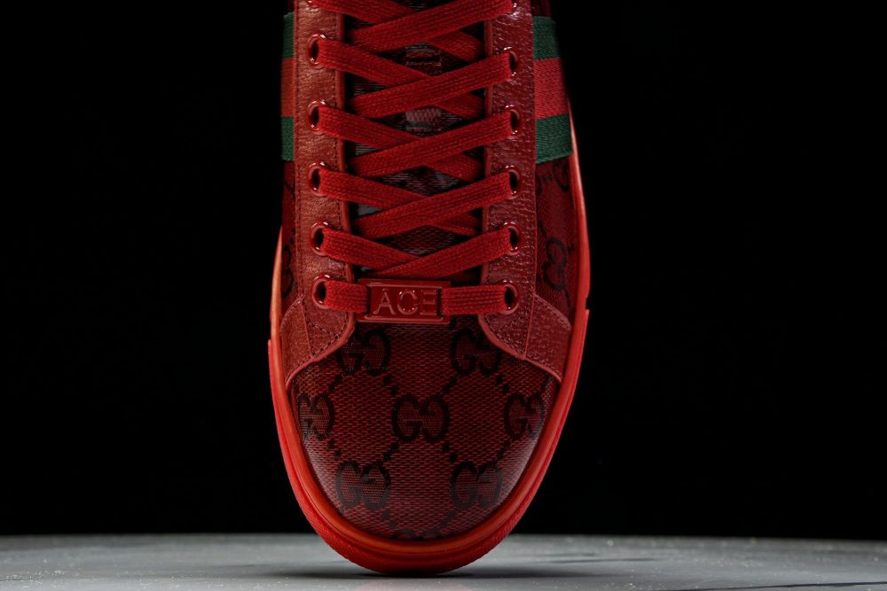 Guссi Ace Web 'Red Monogram' - Image 6