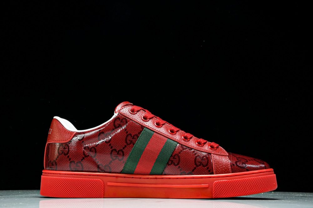 Guссi Ace Web 'Red Monogram' - Image 3