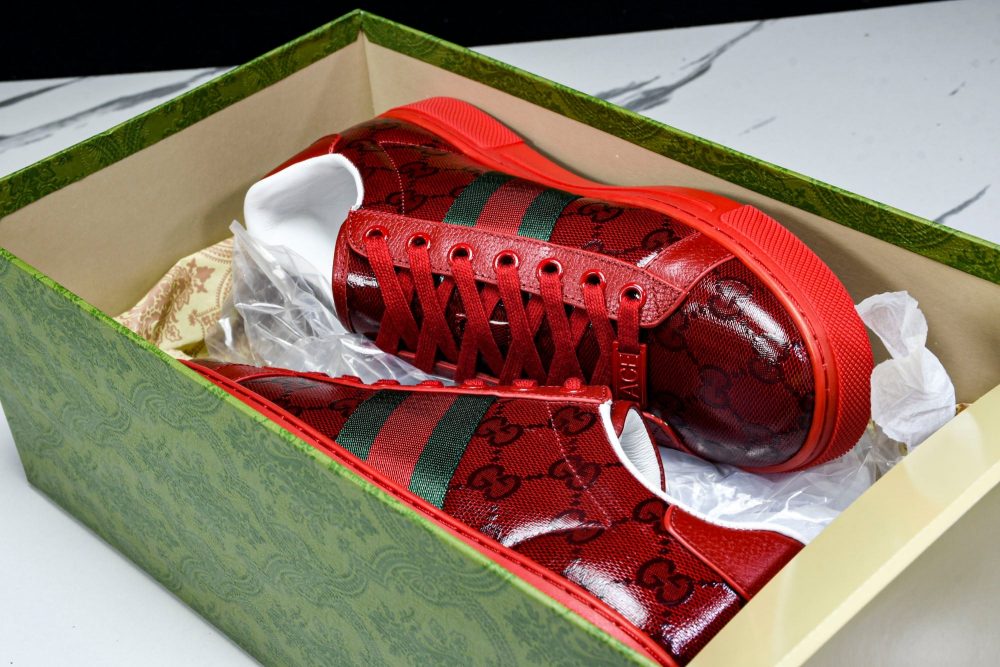 Guссi Ace Web 'Red Monogram' - Image 33